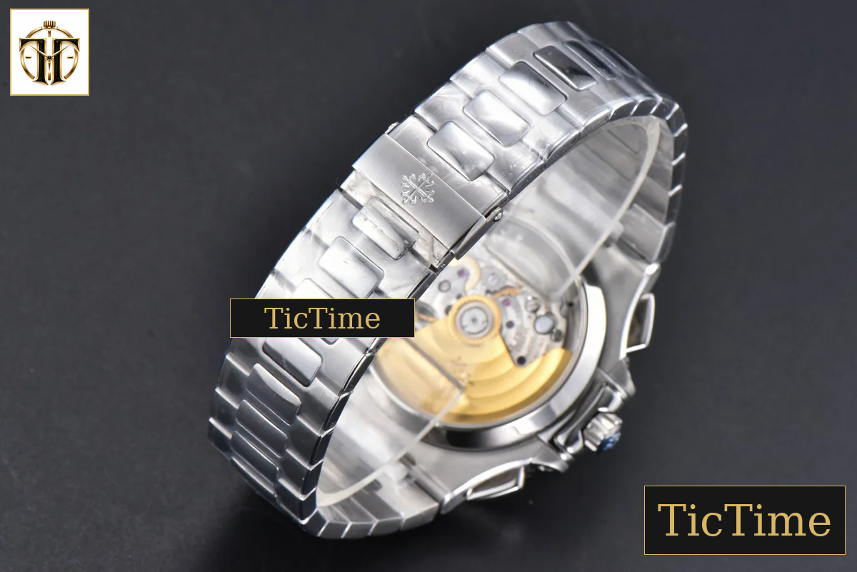 Nautilus 5980 40.5mm PPF White Dial SS Bracelet A28-520 — foto 28