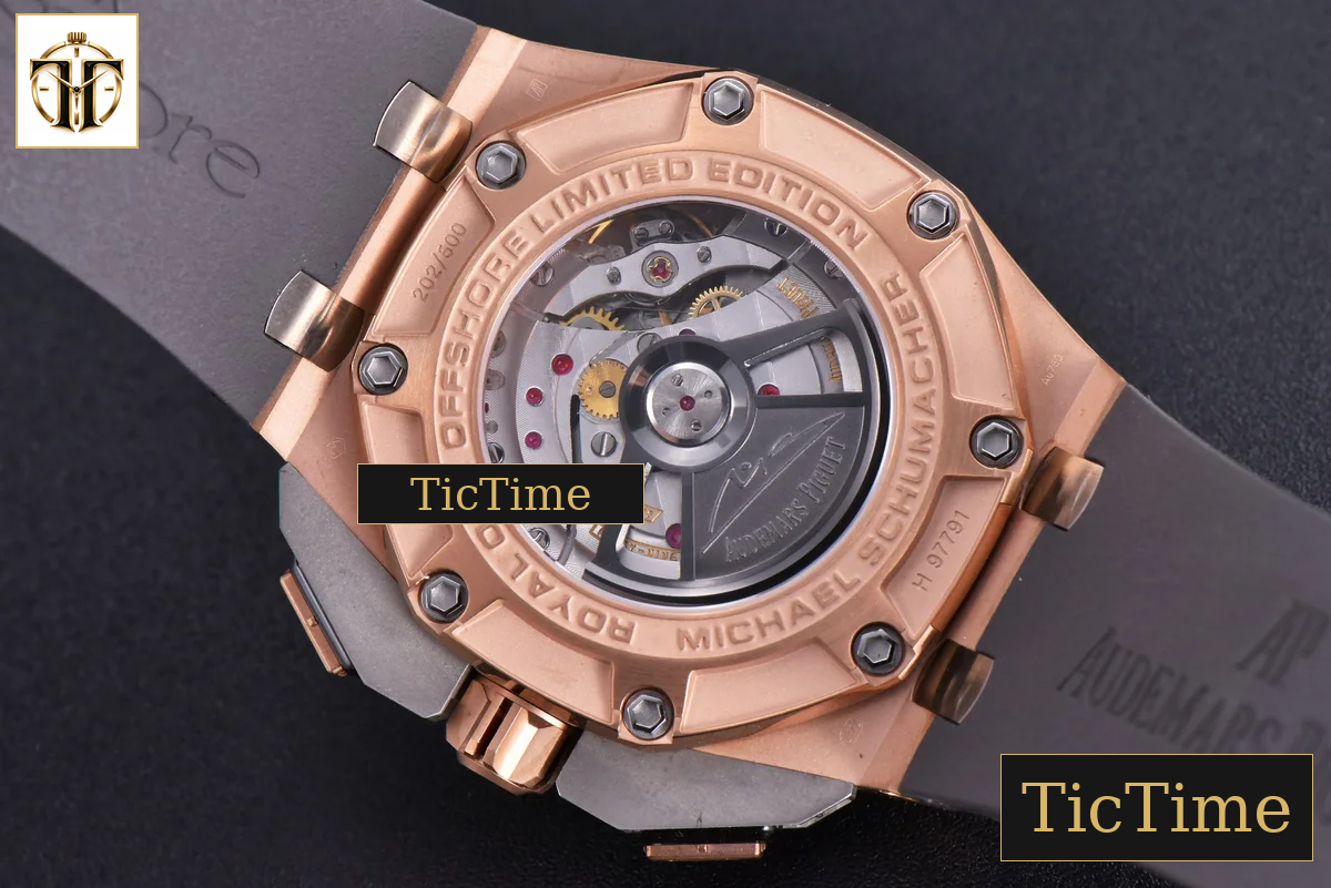Royal Oak Offshore 44mm JF RG Ceramic Gray Michael Schumacher A3126 — foto 14
