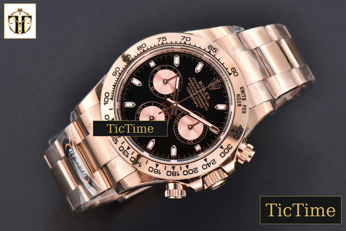 Daytona 116505 40mm BTF Black Dial RG Subdial RG Bracelet SA4130 — foto 15