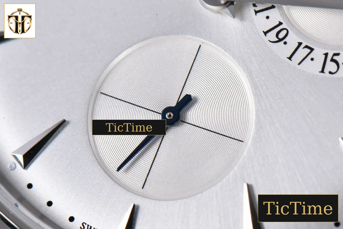 Master Ultra Thin Réserve de Marche 1378420 39mm ZF Silver Dial Black Leather Strap A938 — foto 7