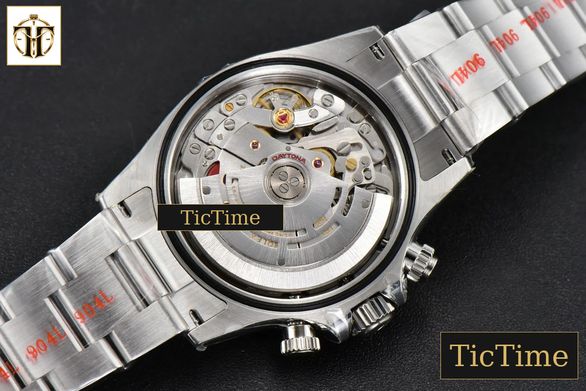Daytona 116500 BTF Black Ceramic Black Dial SS Bracelet 4130 — foto 21