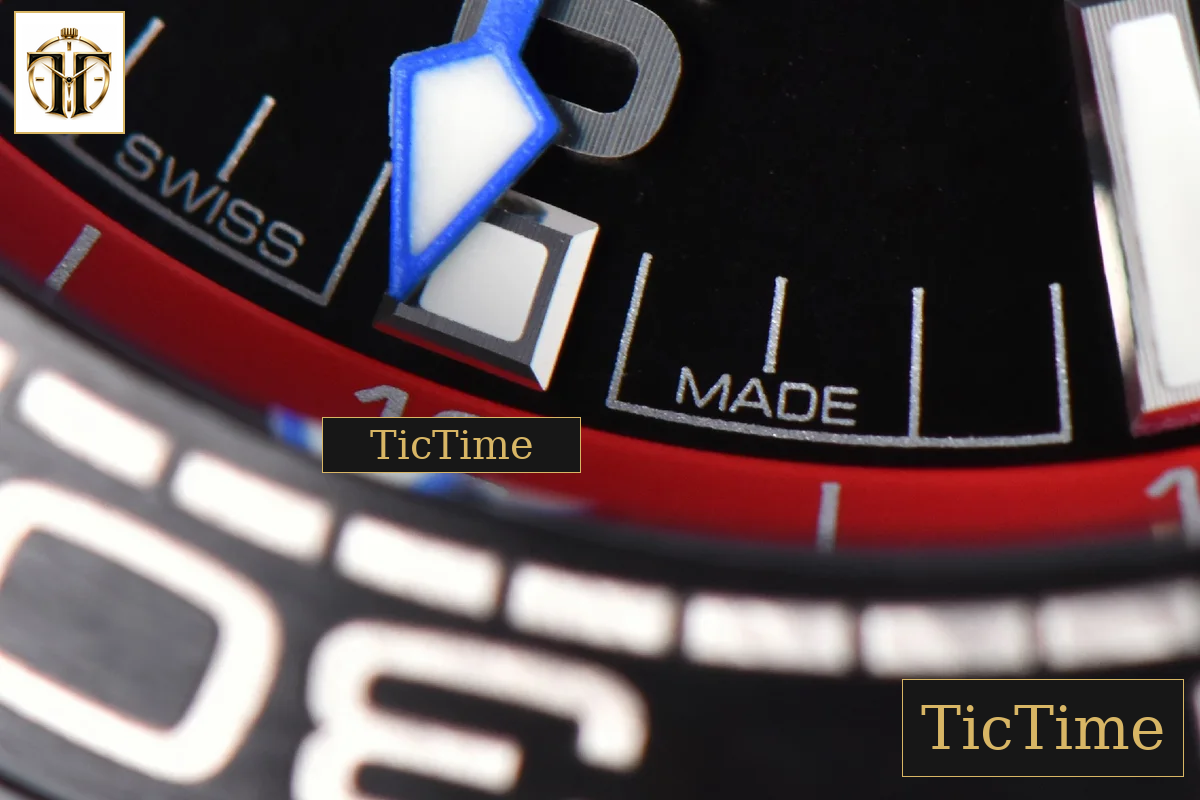 Planet Ocean 600m Deep 45.5mm VSF Black Ceramic Black Dial Blue/Red Bezel Rubber Strap A8906 — foto 7