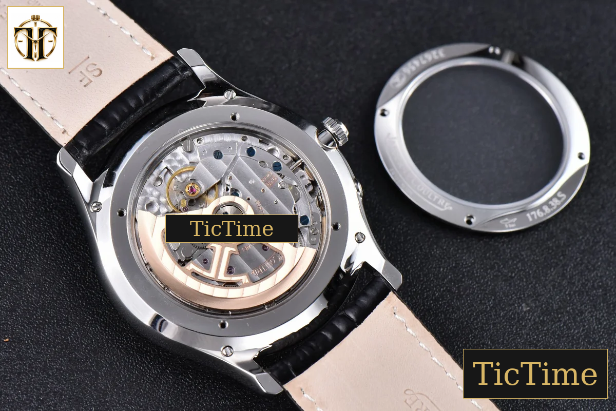 Master Ultra Thin Réserve de Marche 1378420 39mm ZF Silver Dial Black Leather Strap A938 — foto 21