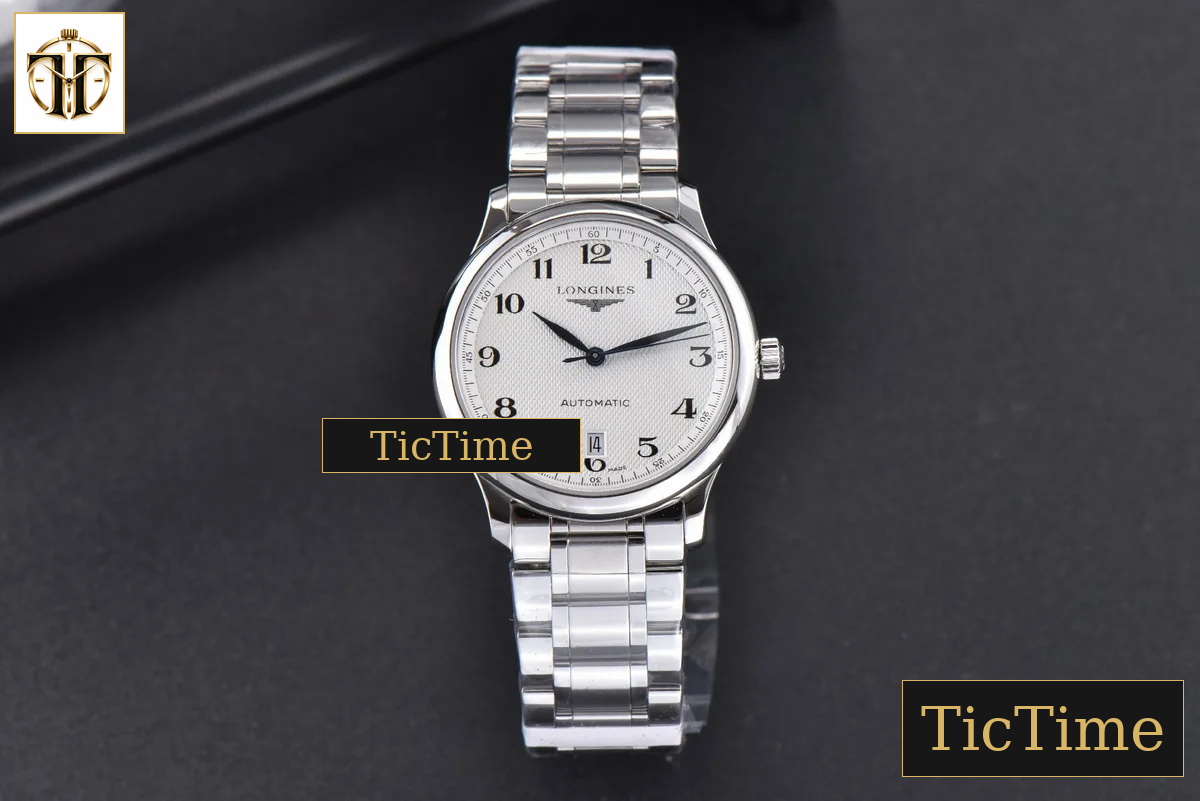 Master Collection 38mm KZF White Textured Dial SS Bracelet A2892 — foto 3