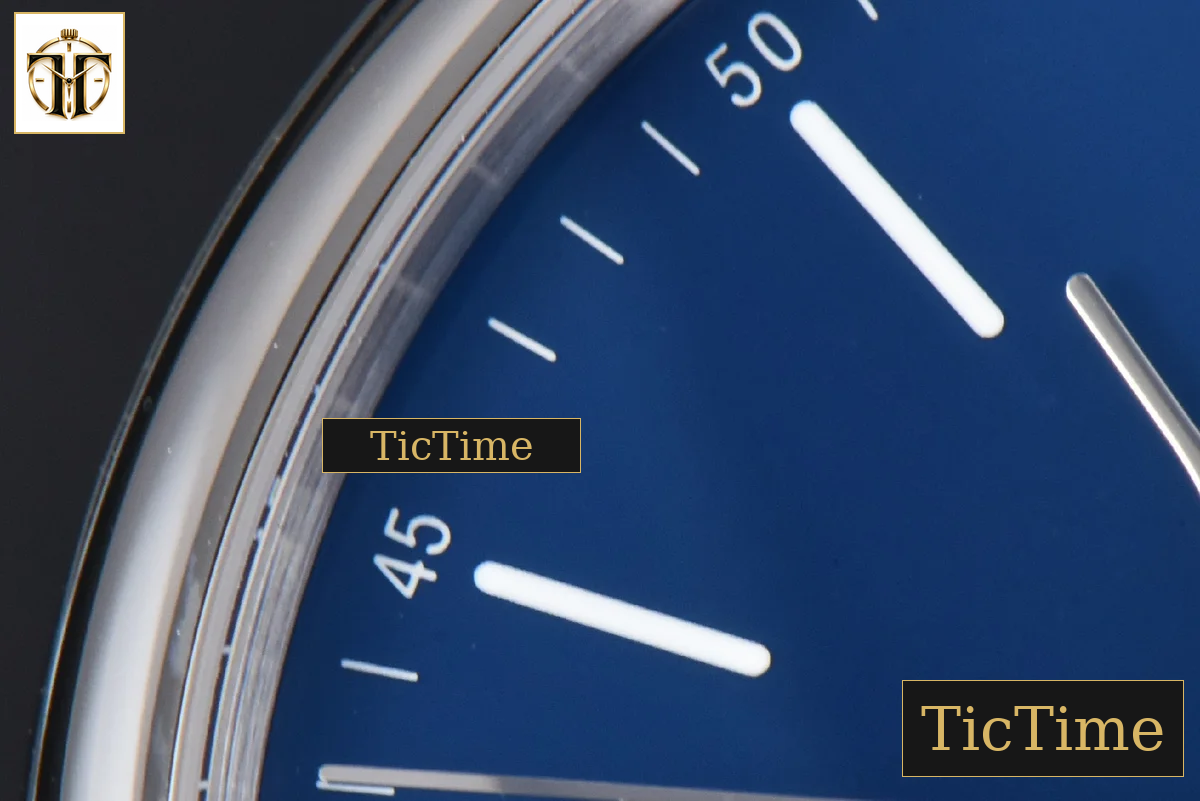 Portofino 40mm V7F Blue Dial Black Leather Strap A2892 — foto 6