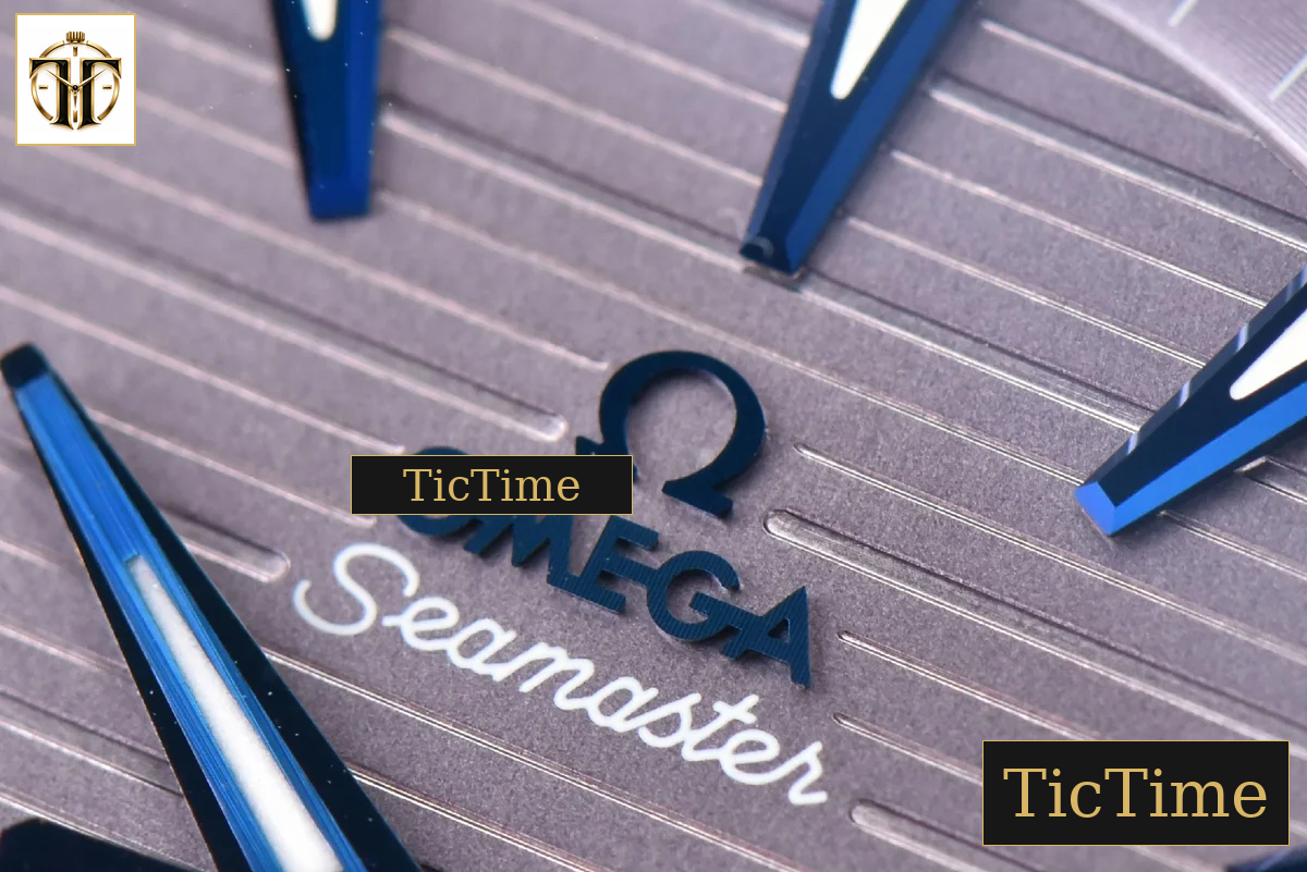 Aqua Terra 150M Seamaster 41mm VSF Gray Dial Blue Hands Blue Rubber Strap A8900 — foto 5