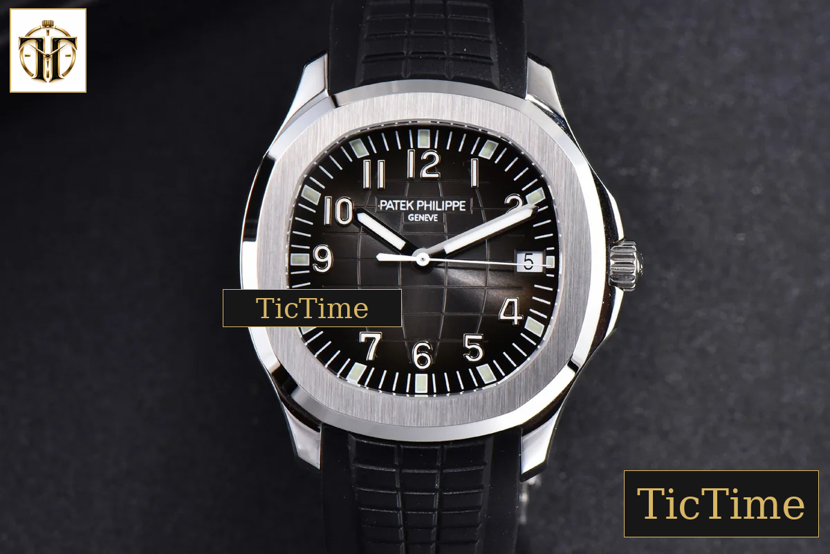Aquanaut 5167 40mm 3KF Black Dial Black Rubber Strap V3 A330 — foto 2