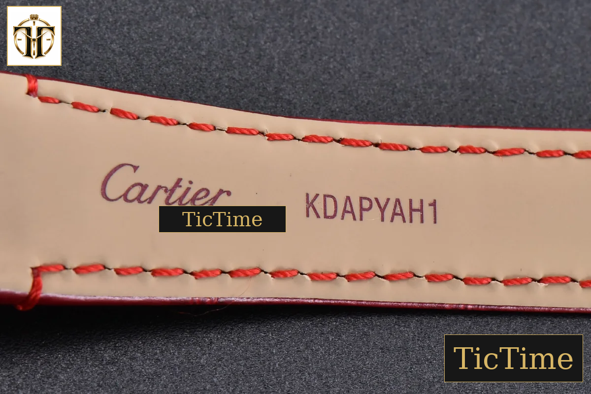 Pasha Ladies 30mm AF RG White Dial Red Leather Strap Jap Quartz — foto 27