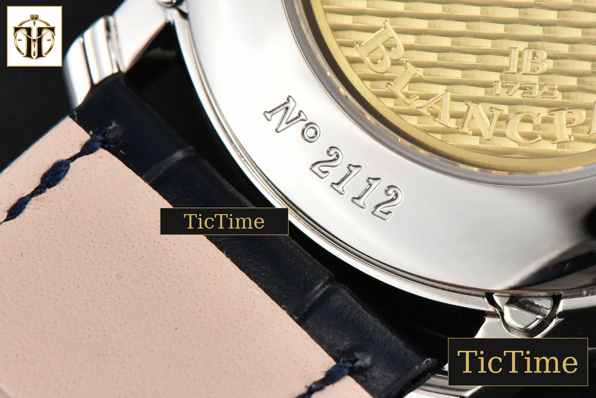 Villeret Complicated Function 6654 40mm OMF Blue Dial Black Leather Strap V3 A6654 — foto 21