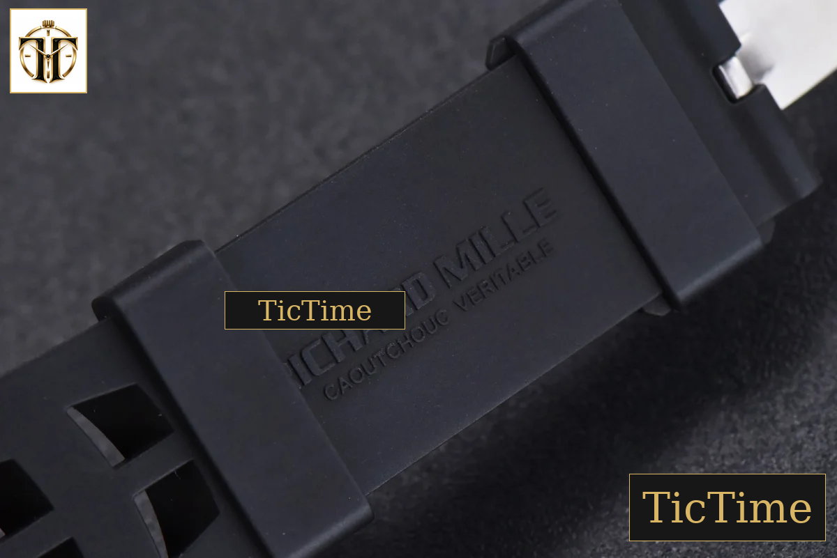 NTPT Chrono RM011 KVF Skeleton Dial RG Crown Black Rubber Strap V2 A7750 — foto 16