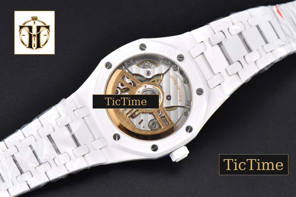 Royal Oak Chrono 26240 41mm APSF White Ceramic Tiffany Dial Bracelet SA4401 — foto 23