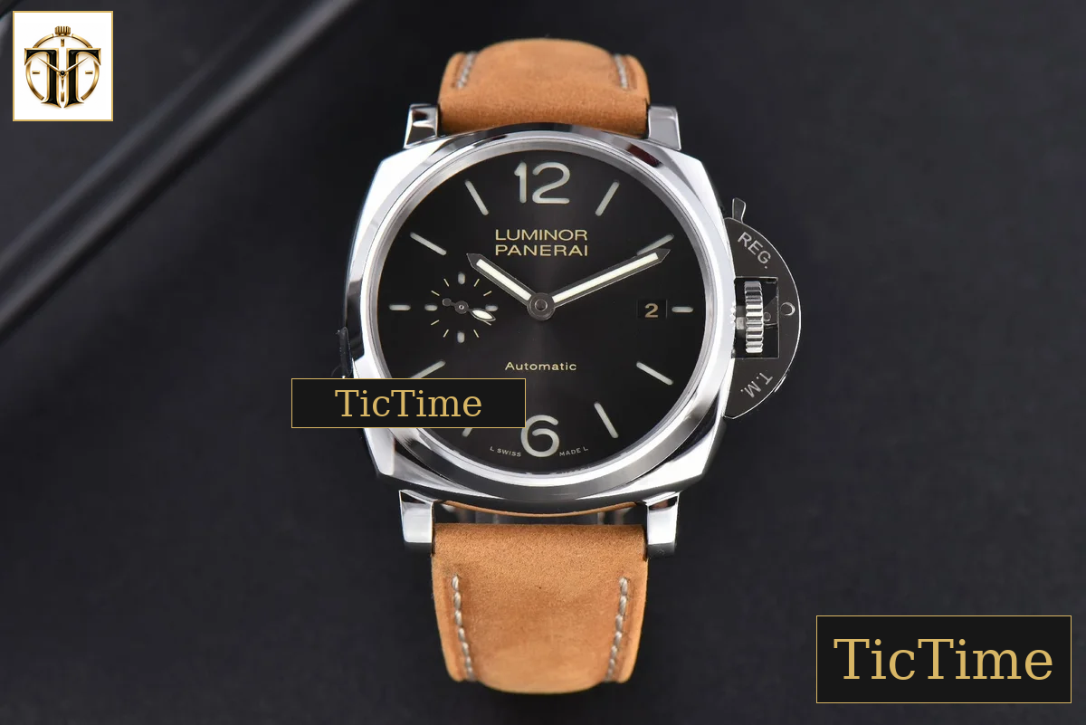 Luminor Due PAM904 42mm VSF Gray Dial Leather Strap Asia XXXIV — foto 3