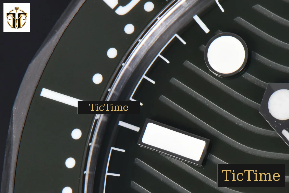 Seamaster Diver 300M 42mm ZF Green Ceramic Green Dial Green Rubber Strap A8800 — foto 5
