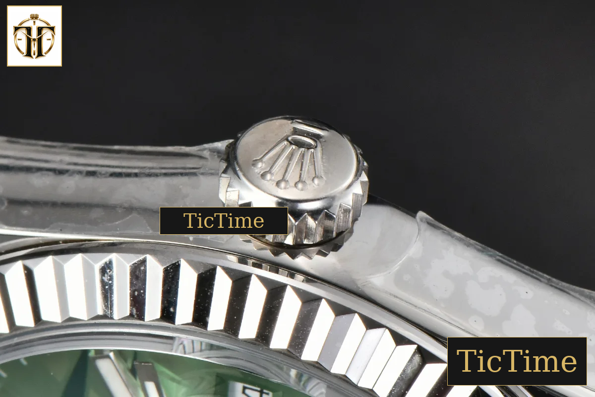 DateJust 36mm BPF Green Plam Dial Jubilee Bracelet A2824 — foto 16