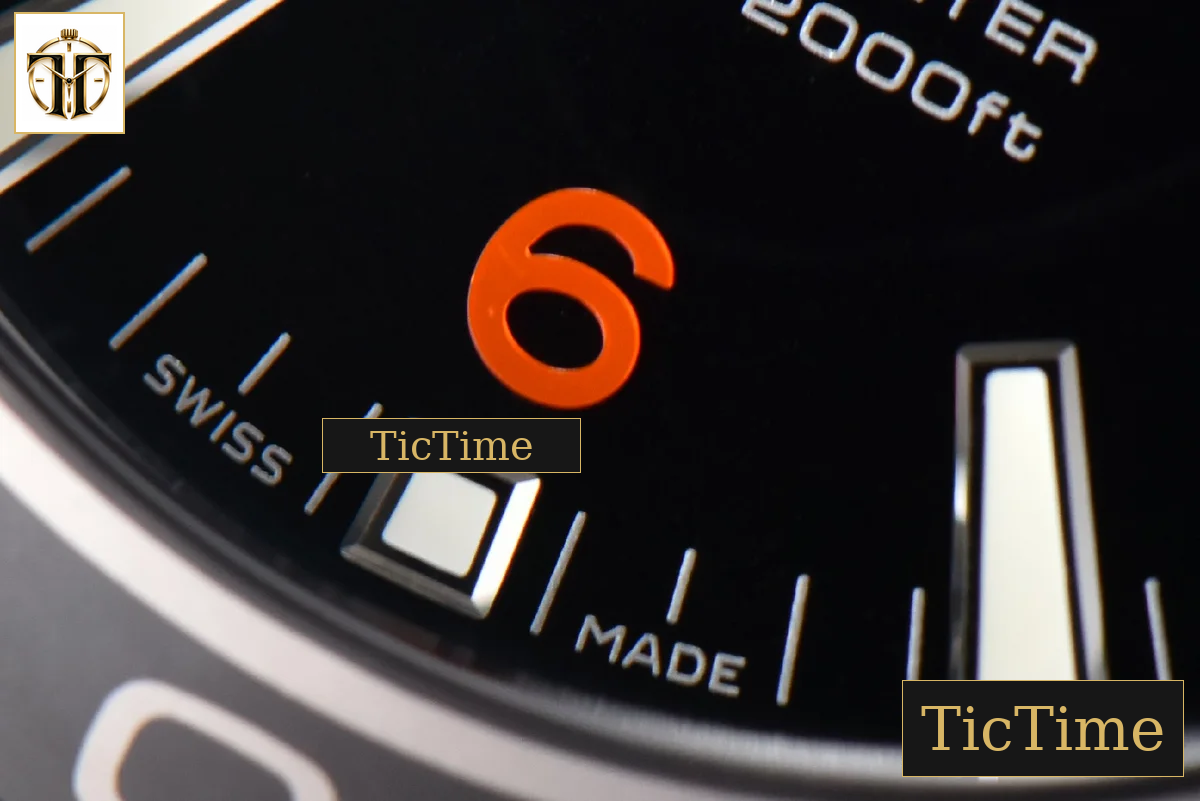 Planet Ocean 600m 42mm VSF Black Dial Orange Marker Rubber Strap A8500 — foto 8
