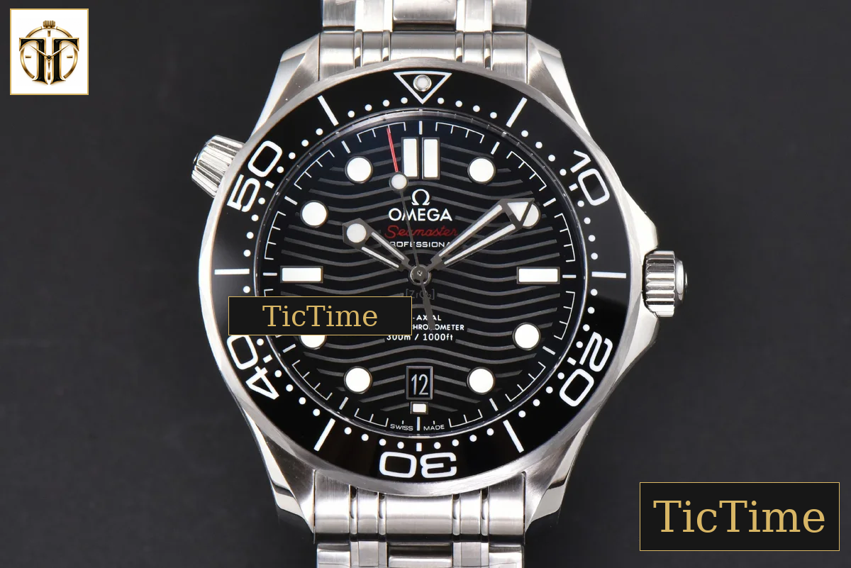 Seamaster Diver 300M 42mm ZF Black Ceramic Black Dial SS Bracelet A8800 — foto 2