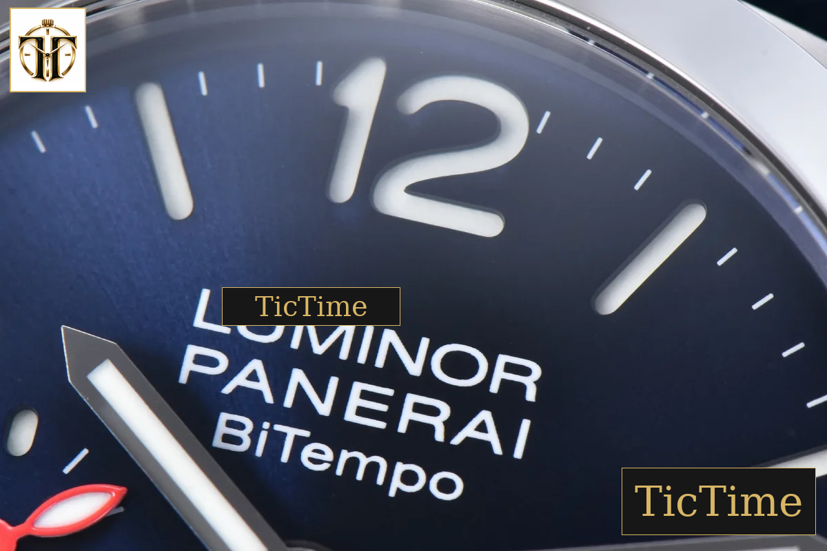 Quaranta BiTempo Luna Rossa PAM1404 40mm VSF Blue Dial Gummy Strap P900 — foto 4