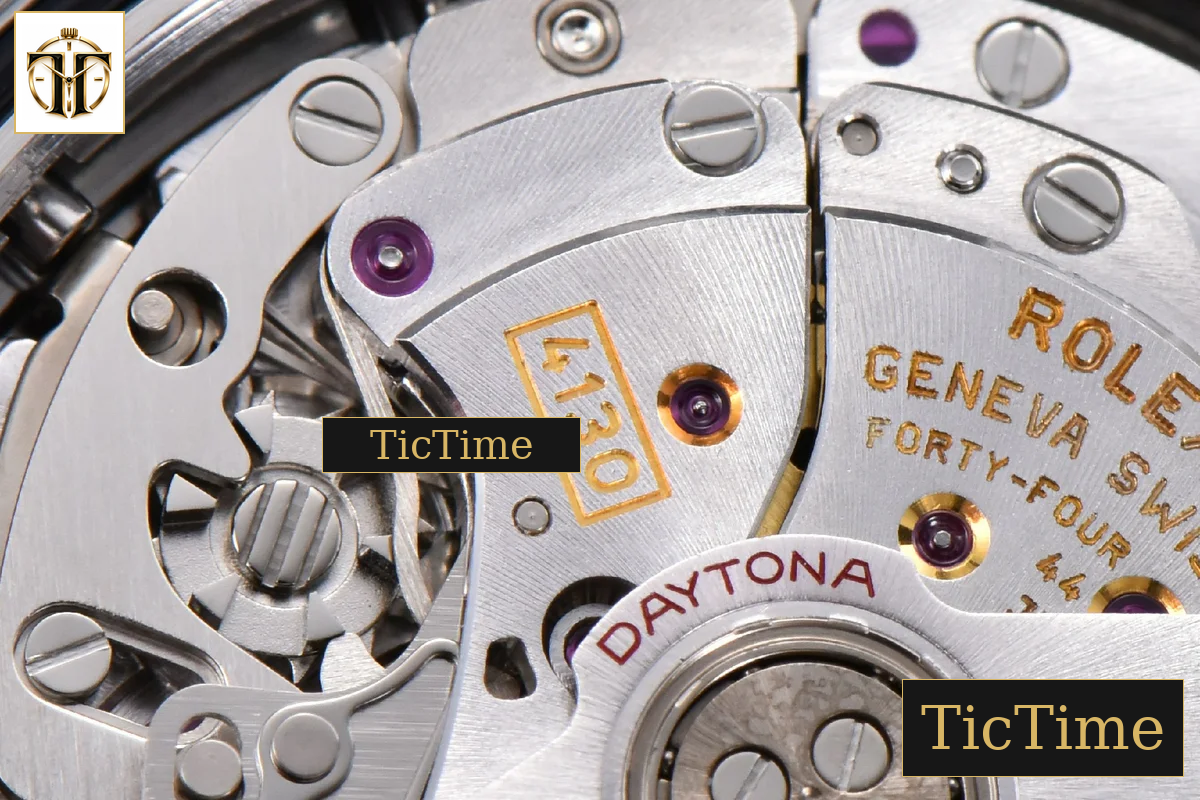 Daytona 904L 116509 40mm Clean Factory White Dial Black Subdial Oysterflex Strap SA4130 — foto 26
