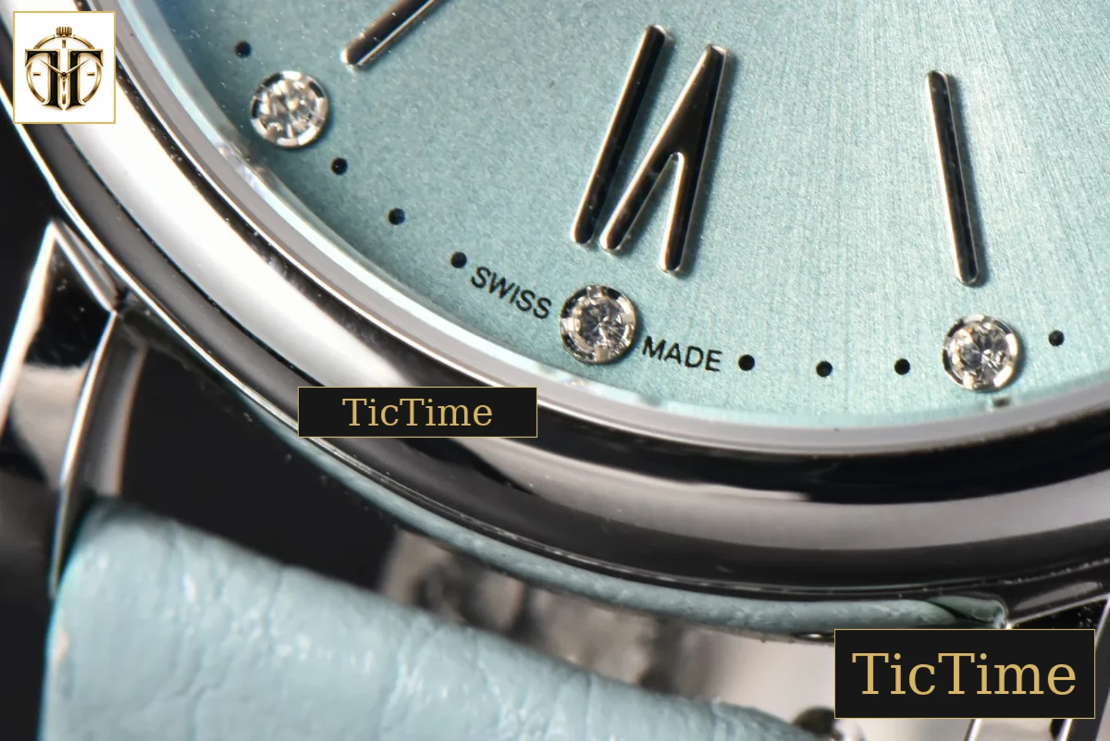 Portofino Automatic IW357416 34mm Ice Blue Dial Blue Leather Strap — foto 7