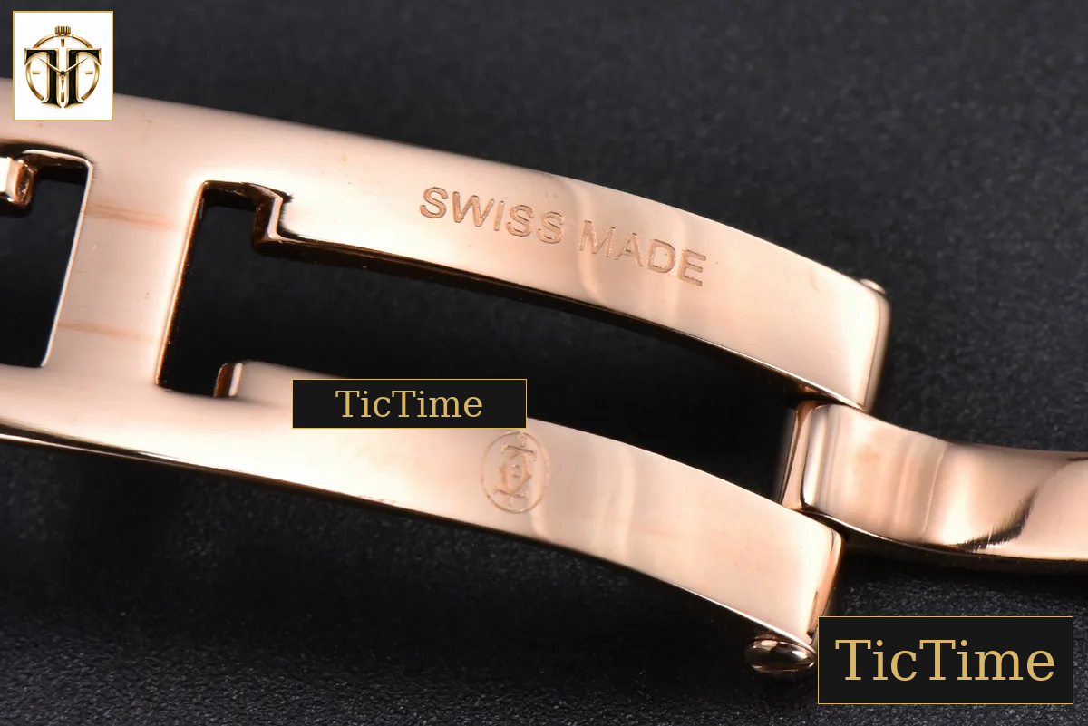 Panthère Secrete Ladies 27mm BVF RG White Dial RG Bracelet Ronda Quartz — foto 24