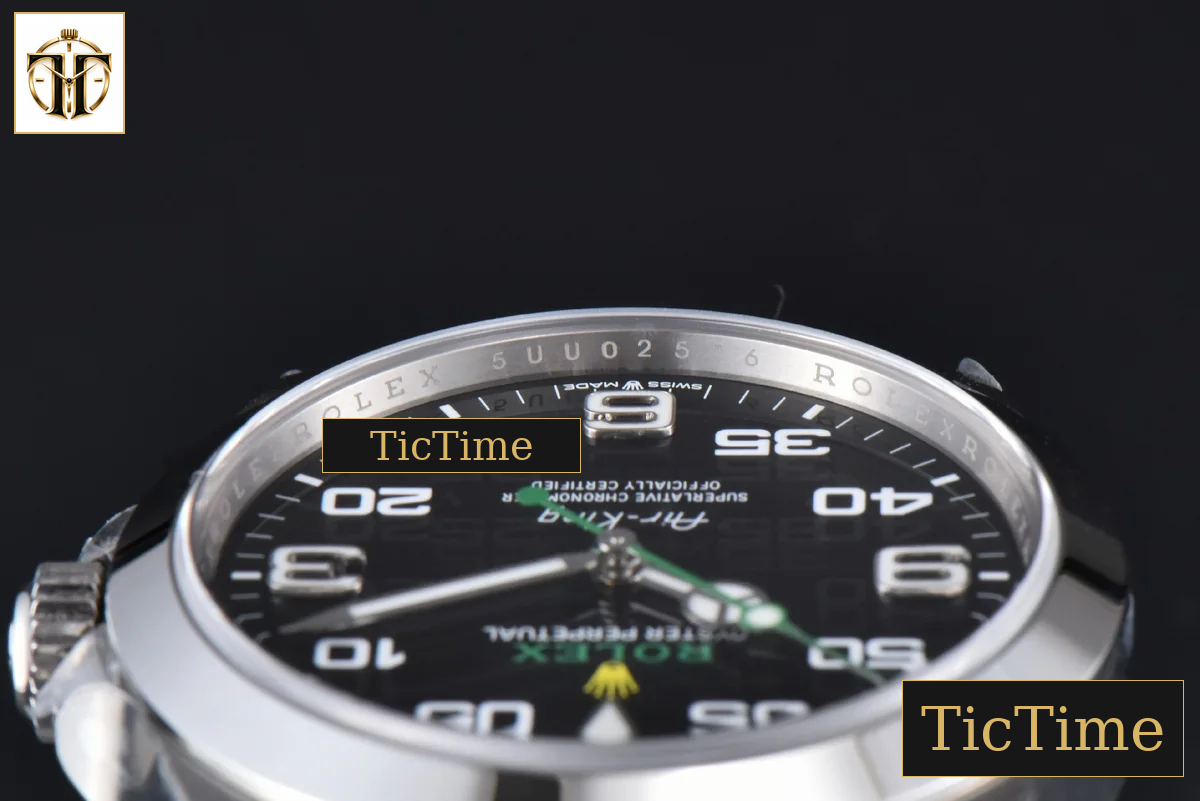Air 904L Clean 126900 40mm King Factory Black Dial SS Bracelet VR3230 — foto 13