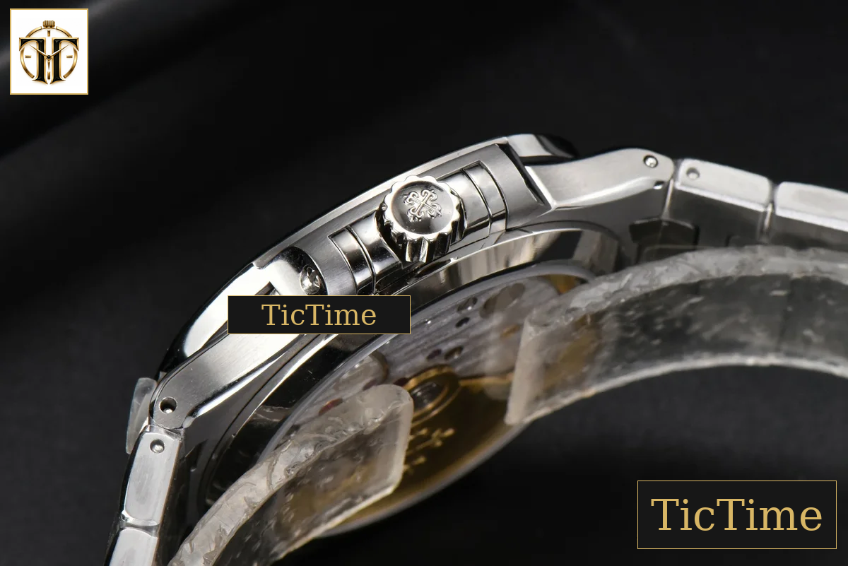 Nautilus Ladies 7118 35mm 3KF White Dial SS Bracelet A324 — foto 13