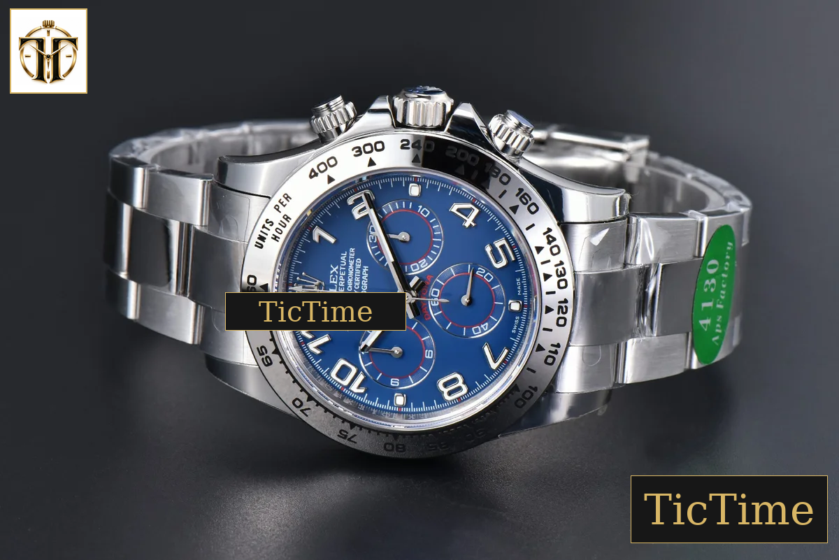 Daytona 116509 APSF SS Blue Dial Digital Marker SS Bracelet SH4130 — foto 16