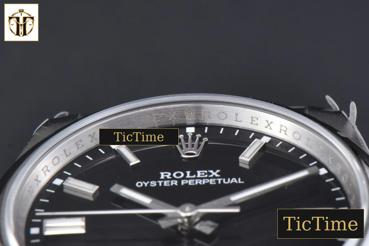 Oyster Perpetual 904L 126000 36mm GMF Black Dial SS Bracelet VR3230 — foto 13