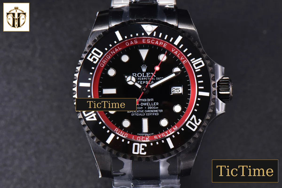 Sea-Dweller Bamford 116660 44mm VRF PVD Black Dial PVD Bracelet A2836 — foto 27