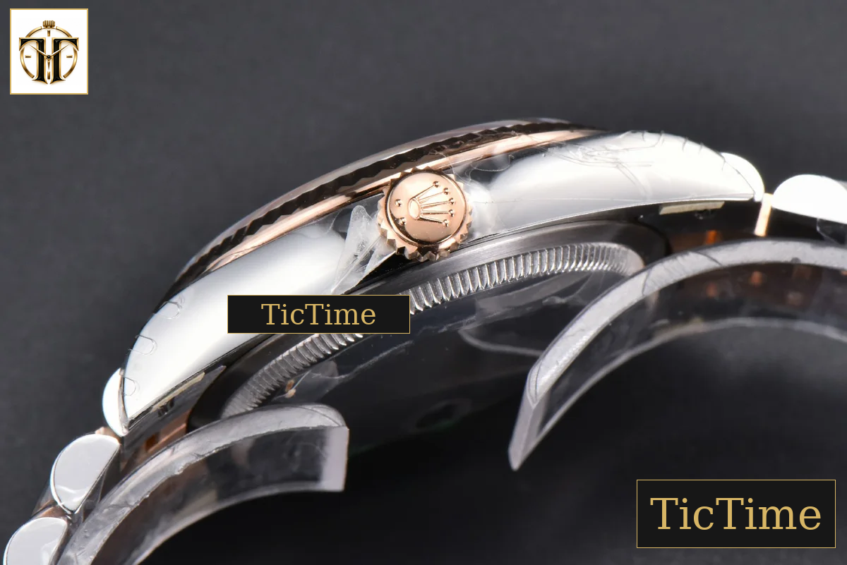 DateJust 36mm VSF RG/SS Silver Motif Dial Diamond Marker Jubilee VS3235 — foto 17
