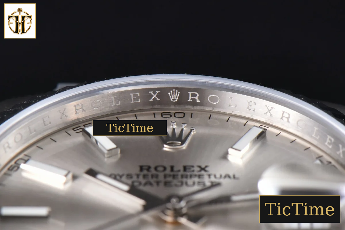 DateJust Fluted Bezel 126334 41mm VSF Silver Dial Oyster Bracelet VS3235 — foto 26