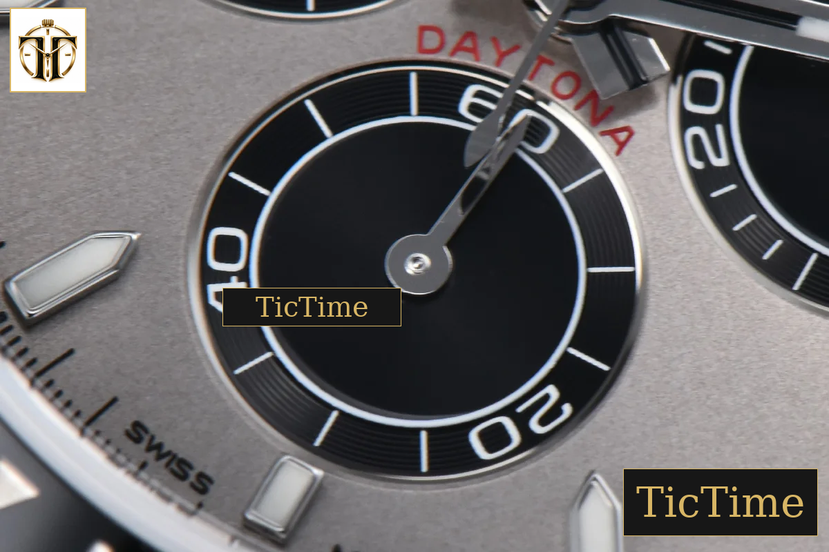Daytona 904L 126519 40mm VSF Gray Black Subdial Oysterflex Strap DD4131 — foto 8