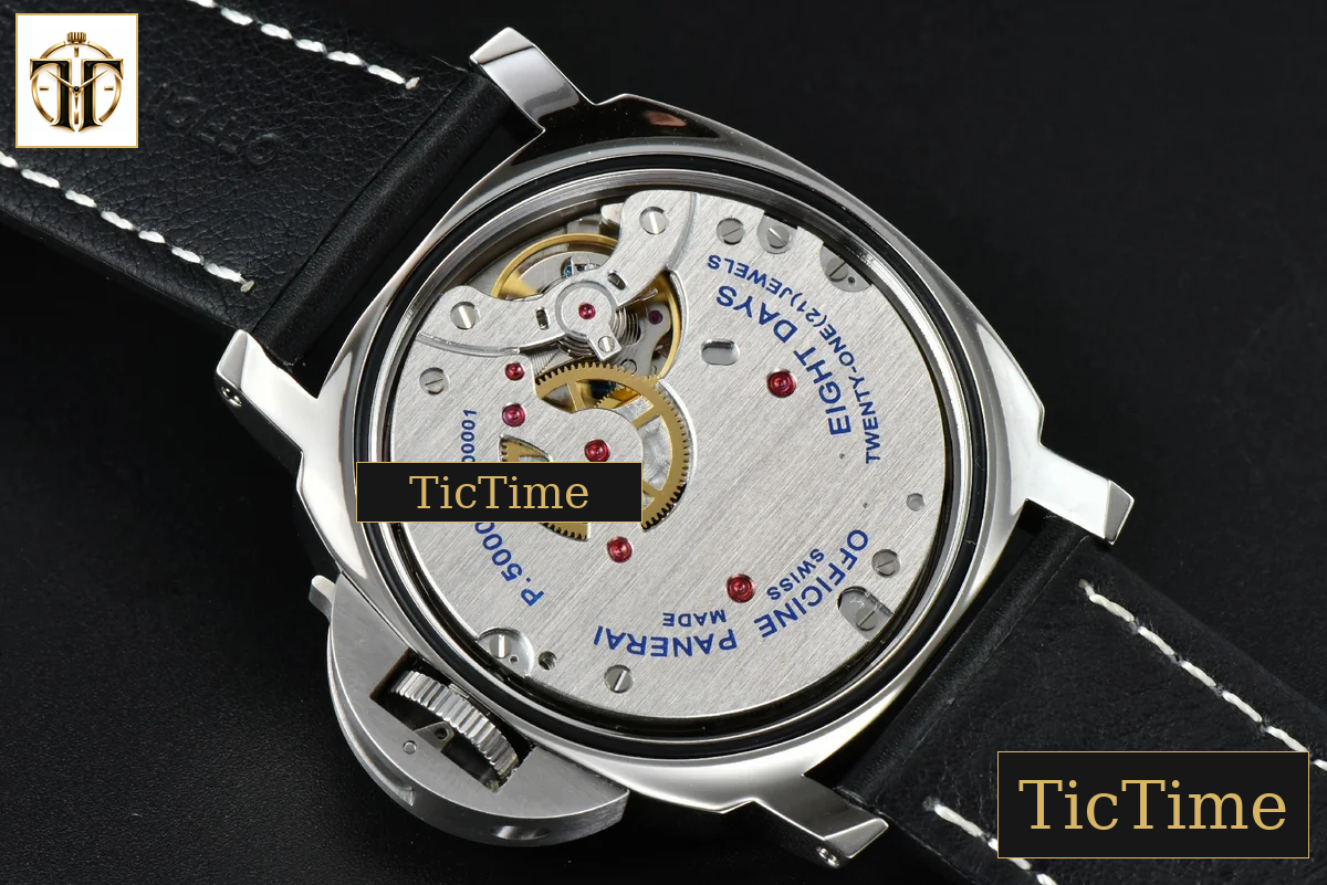 PAM915 44mm HWF Black Dial Black Leather Strap A6497 — foto 22