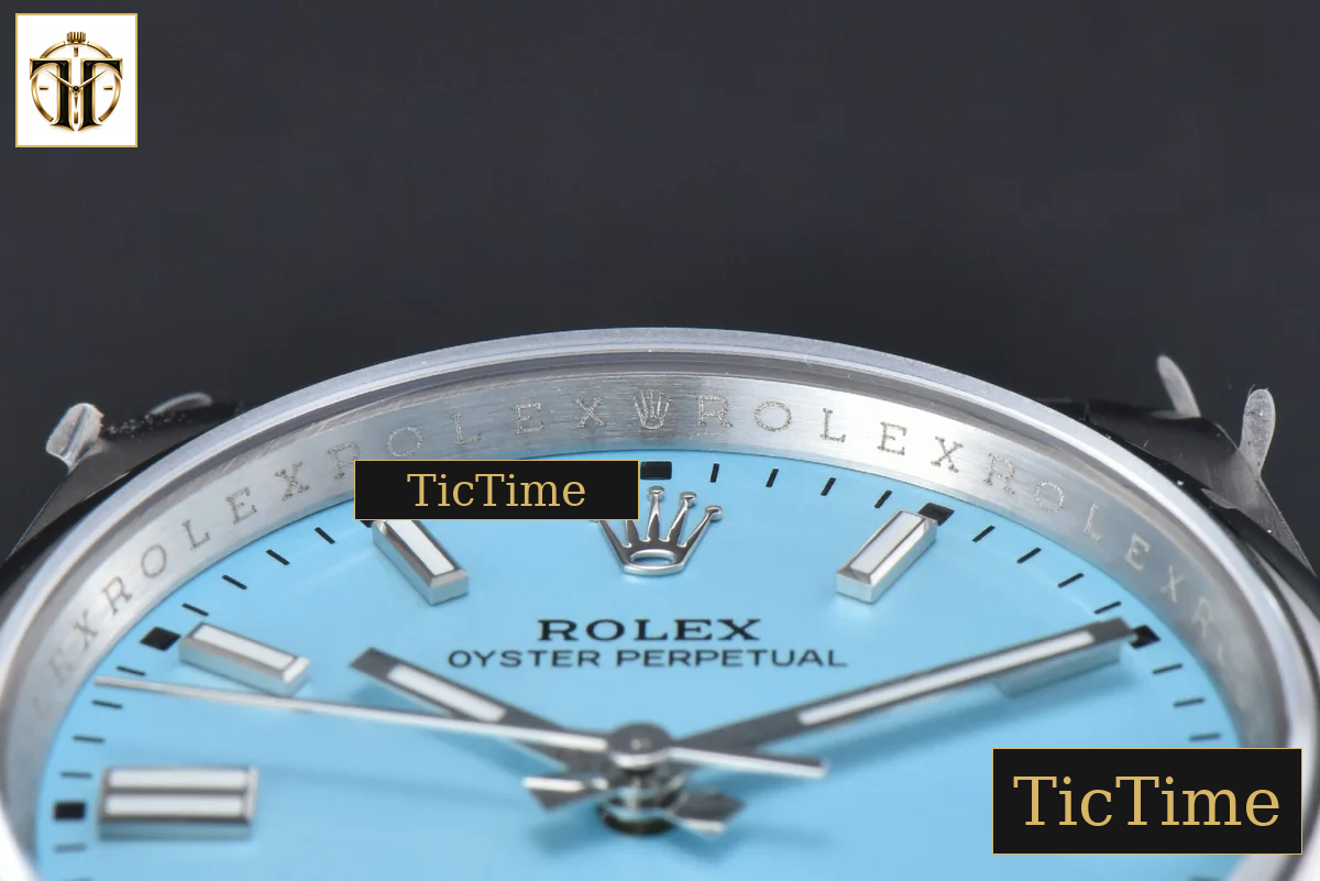 Oyster Perpetual 904L 126000 36mm GMF Tiffany Blue Dial SS Bracelet VR3230 — foto 12