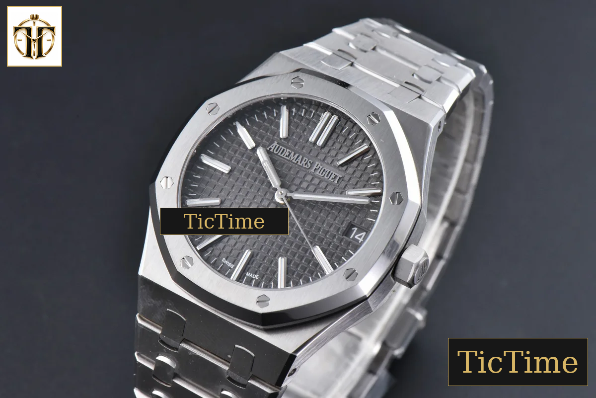 Royal Oak “50th Anniversary” 15510 41mm APSF SS Gray Dial SS Bracelet V2 Free Sprung SA4302 — foto 4