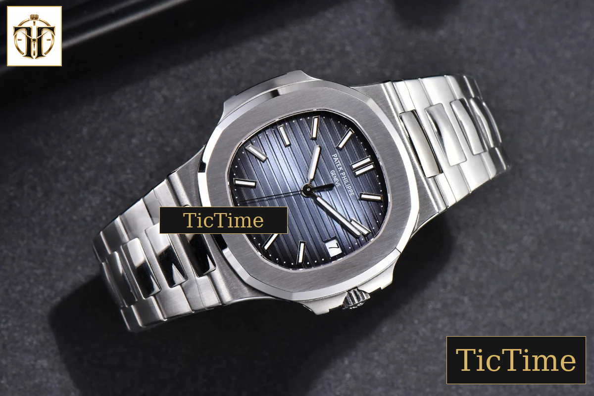 Nautilus 5711 40mm 3KF Blue Dial SS Bracelet V3 A324 — foto 20