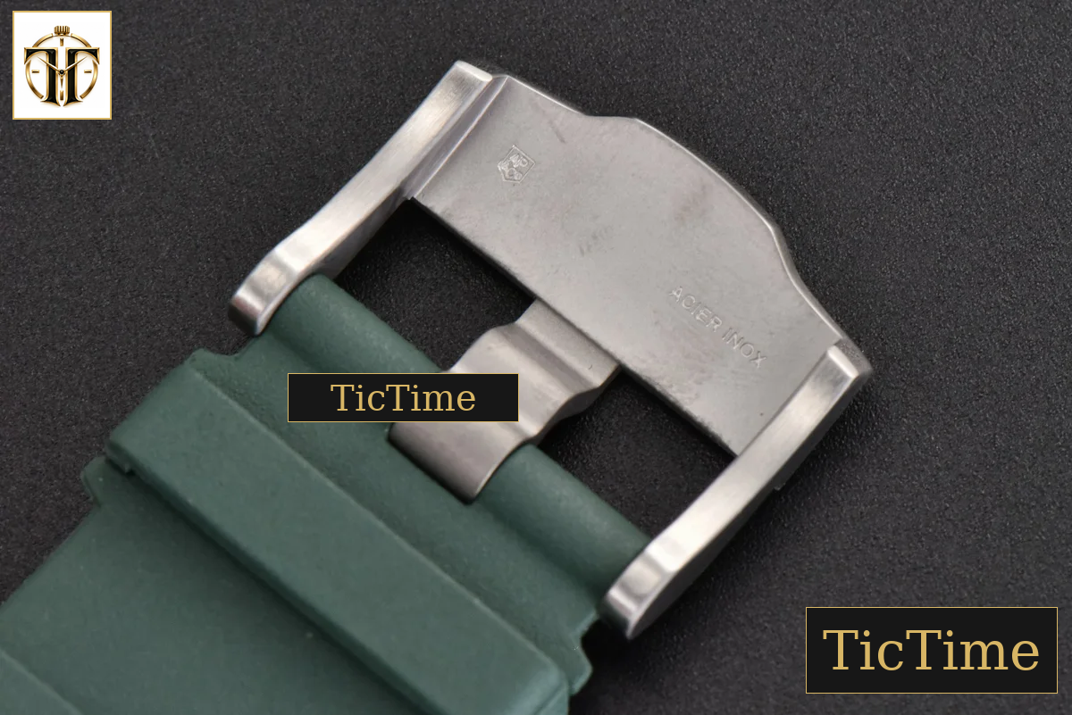Royal Oak Offshore 26405 44mm RSF Green Dial Silver Subdial Green Rubber Strap A3126 — foto 29