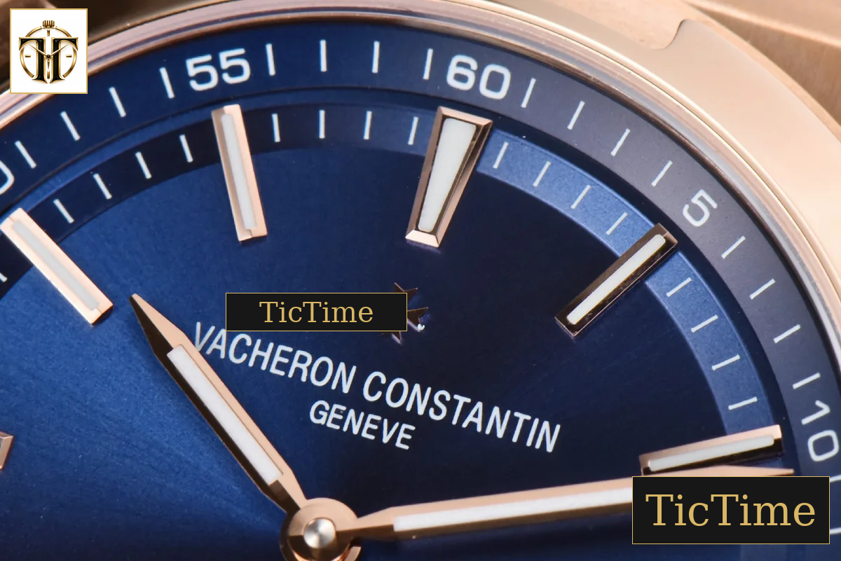 Overseas Tourbillon 6000V 42.5mm BBRF RG Blue Dial Blue Rubber Strap Tourb — foto 5