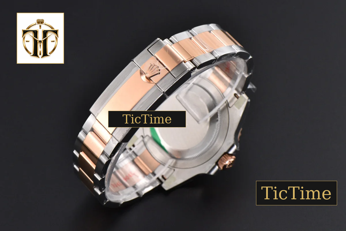 GMT Master CHNR Rootbeer 126711 Gold Factory YG/SS Oyster Bracelet V4 Weighted — foto 20