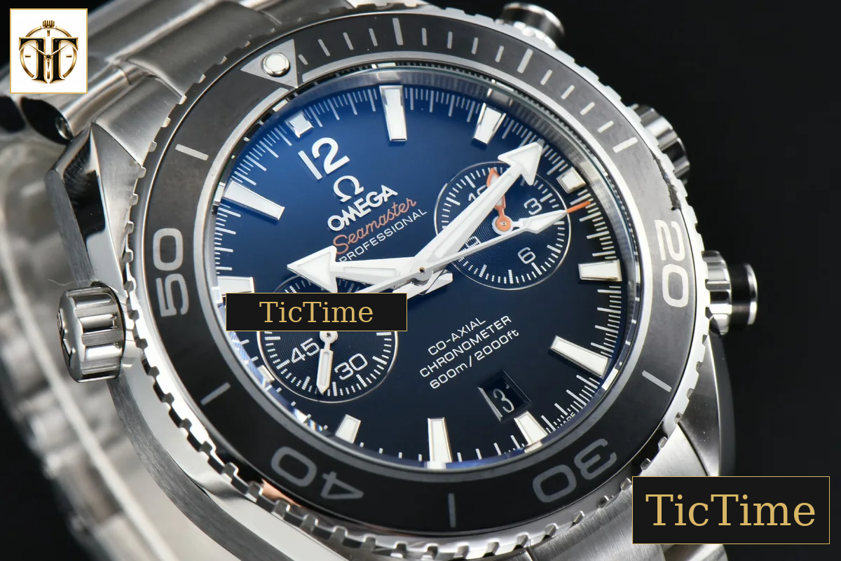 Planet Ocean Chrono 45.5mm OMF Black Dial SS Bracelet A9300 — foto 11