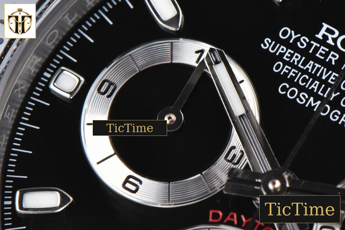 Daytona 904L 116520 40mm Clean Factory Black Dial 4130 — foto 7
