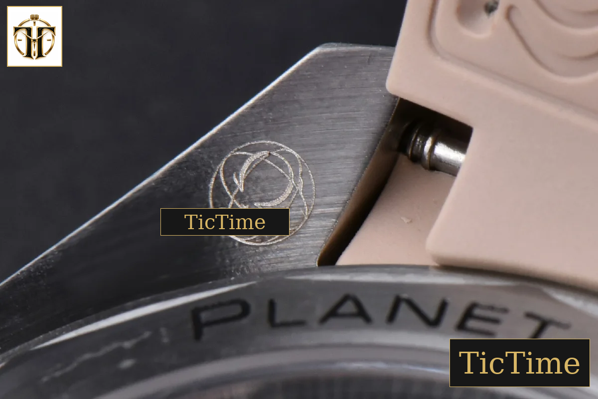 Planet Ocean 43.5mm VSF Brown Salmon Dial Rubber Strap A8900 — foto 18