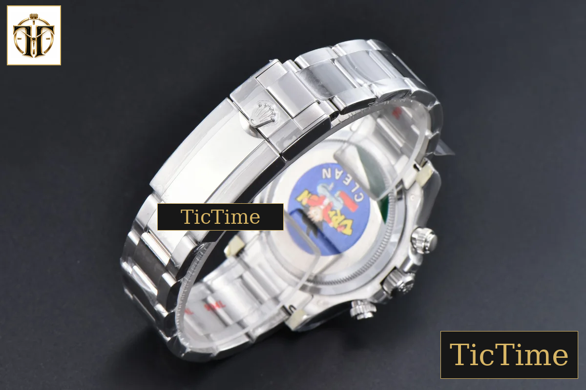 Daytona 126509 40mm Clean Factory SS Black Dial Silver Subdial SS Bracelet DD4131 — foto 42