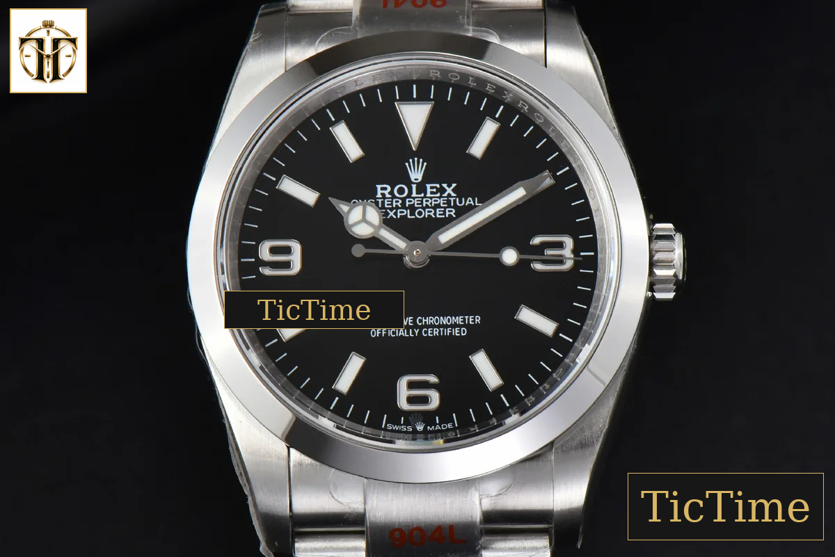 Explorer I 124270 36mm EWF Black Dial SS Bracelet A3230 — foto 2