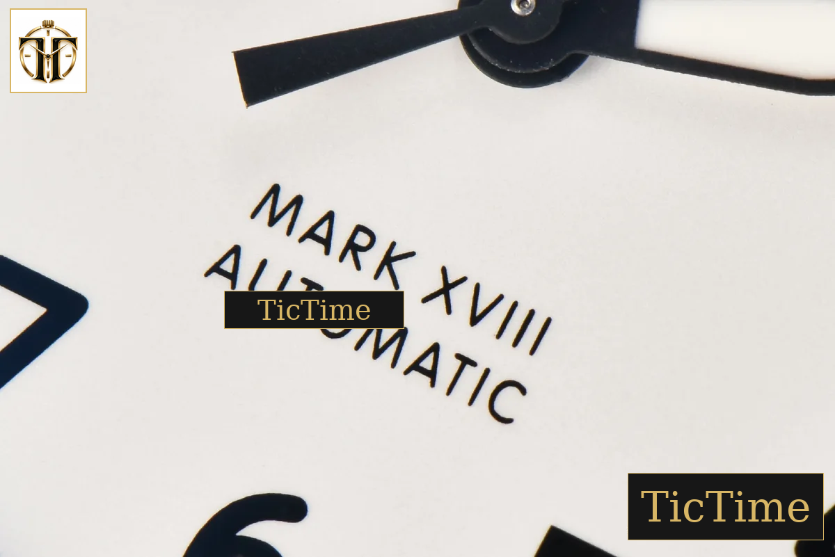 Mark XVIII IWC327012 40mm V7F White Dial Black Leather Strap A2892 — foto 6