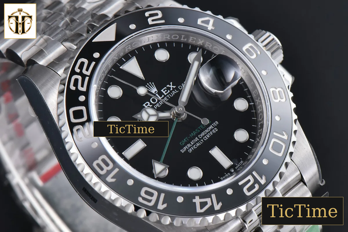 GMT Master II GRNR 126710 40mm ARF Black DIial Jubilee Bracelet DD3285 — foto 13