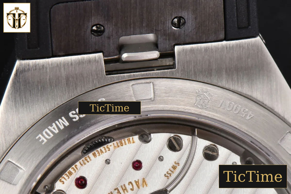 Overseas 4500V 41mm ZF Silver Dial Black Rubber Strap A5100 — foto 16