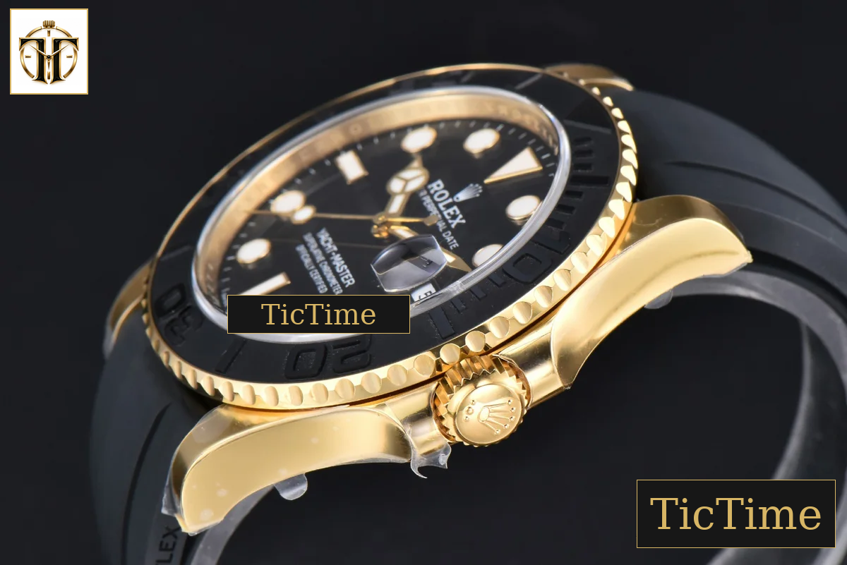 Yacht-Master 226658 42mm Clean Factory Ceramic Black Dial Oysterflex Strap VR3235 — foto 12