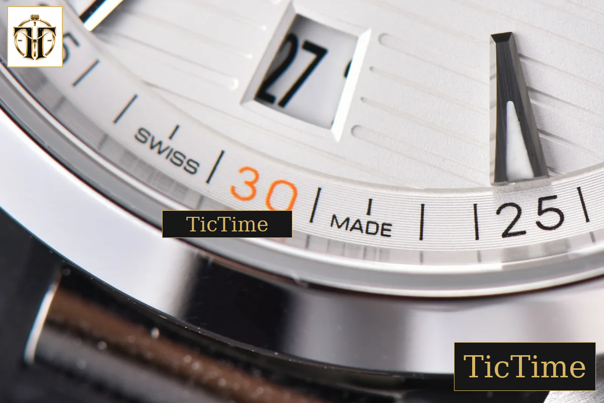Aqua Terra 150M SeaMaster 41mm VSF White Dial Orange Hands Black Rubber Strap A8900 — foto 6