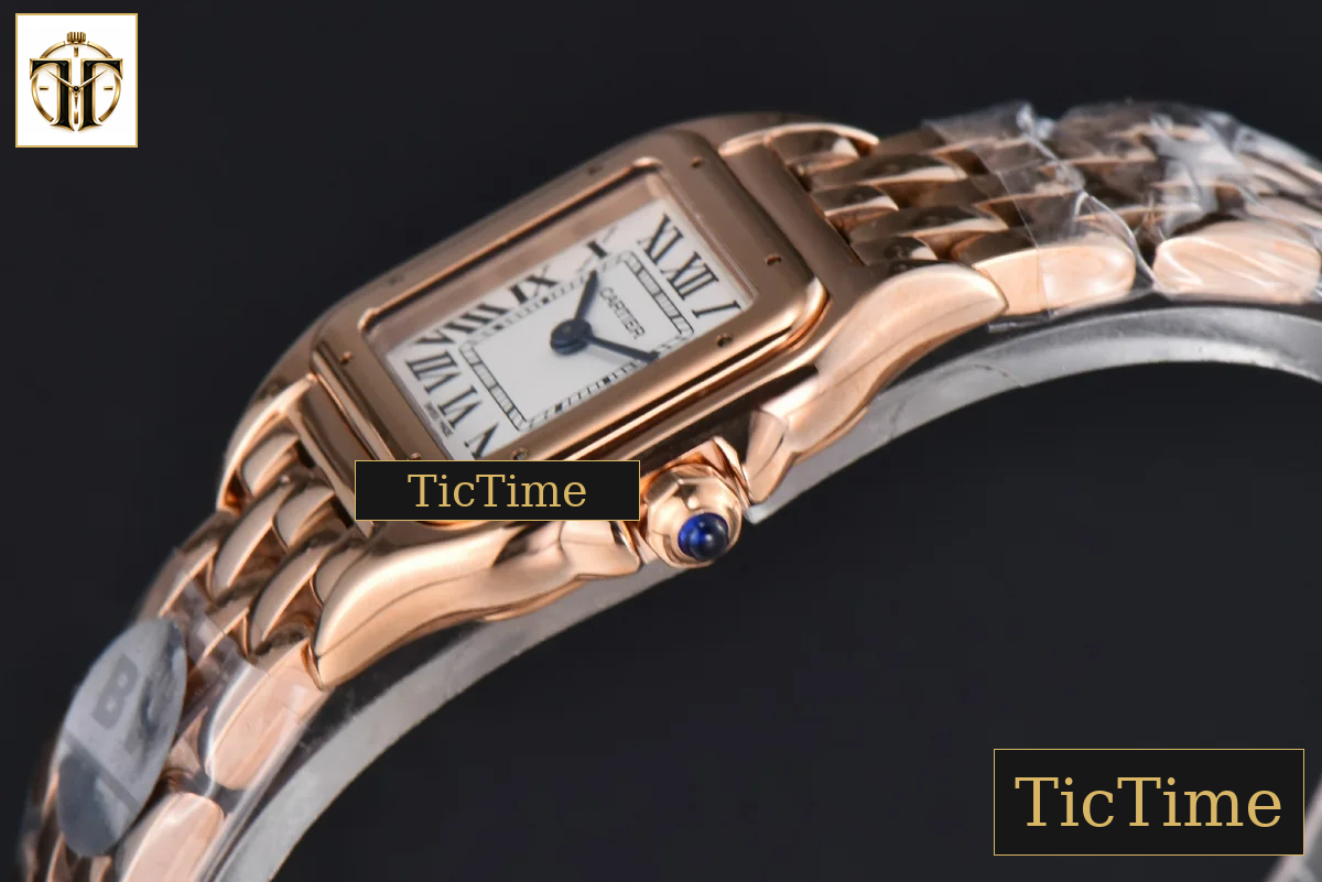 Panthère Secrete Ladies 22mm BVF RG White Dial RG Bracelet Ronda Quartz — foto 10